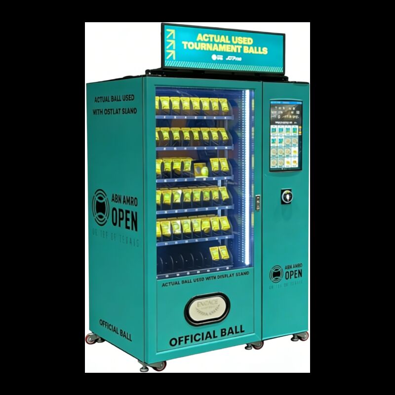 Smart Tennis Ball Vending Machine with LED Screen & Touch Display Suitable for Tennis Court, Gym and Sport Club
