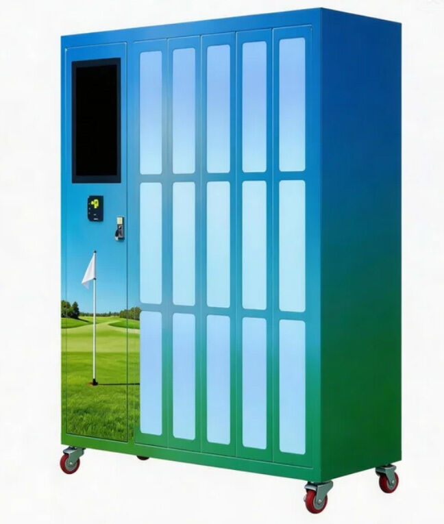 Smart Golf Club Rental Locker Vending Machine for Golf Courses, Resorts, Sports Venues 24/7 Self-Service Golf Equipment Rental With Pre-Authorization Payment