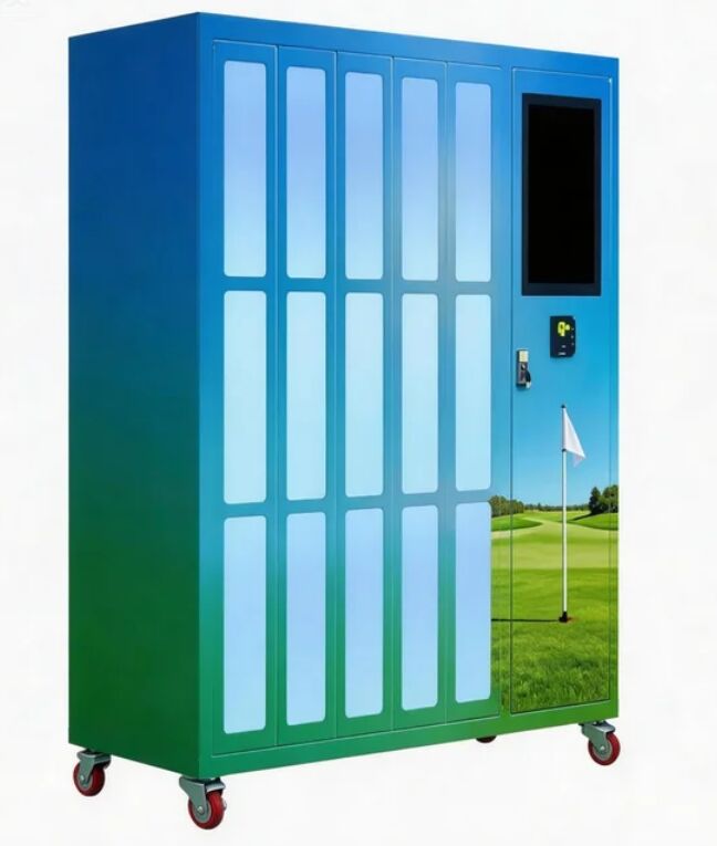 Smart Golf Club Rental Locker Vending Machine for Golf Courses, Resorts, Sports Venues 24/7 Self-Service Golf Equipment Rental With Pre-Authorization Payment
