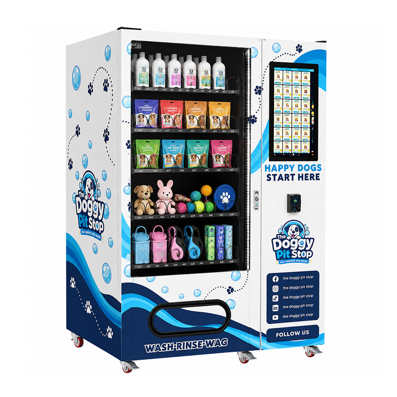 WEIMI Protein Supplement Vending Machine with Smart Elevator Delivery for Gyms & Fitness Centers