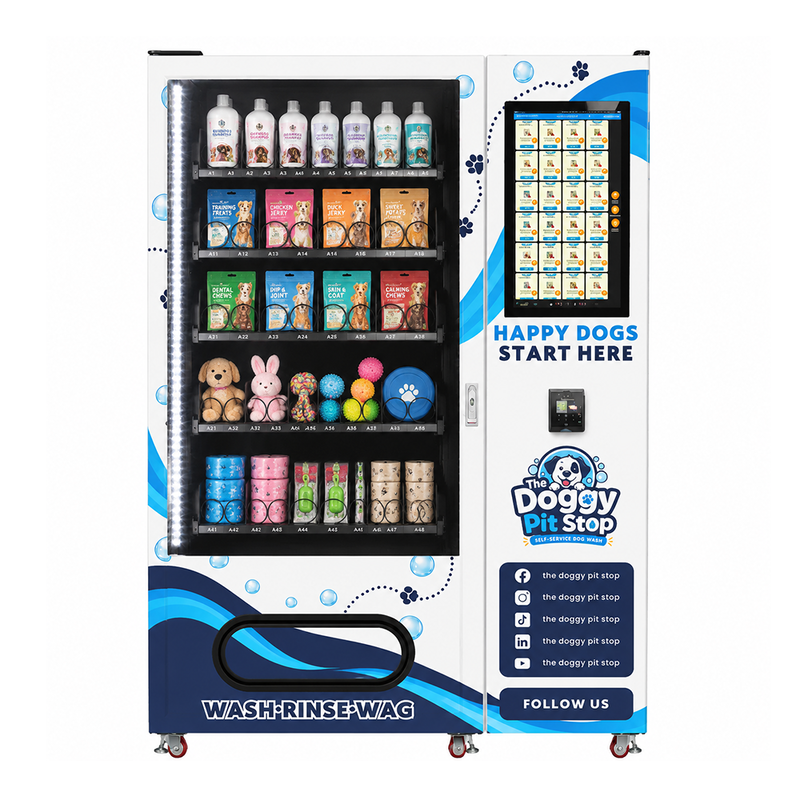 WEIMI Protein Supplement Vending Machine with Smart Elevator Delivery for Gyms & Fitness Centers