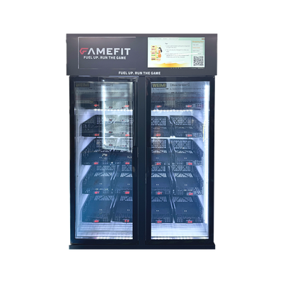 Distributore automatico di bevande Smart Frigo per palestre con tecnologia Grab and Go