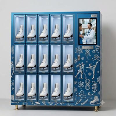 WEIMI Smart Ice Skate Rental Locker for Self-Service Ice Skating Rinks